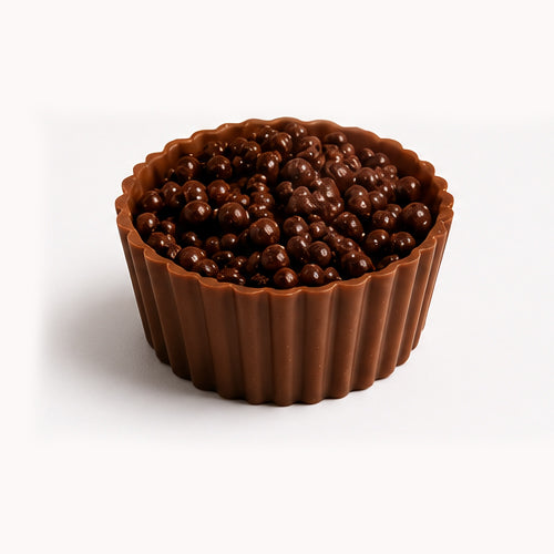 Milk Chocolate Cocoa Nibs Ganche